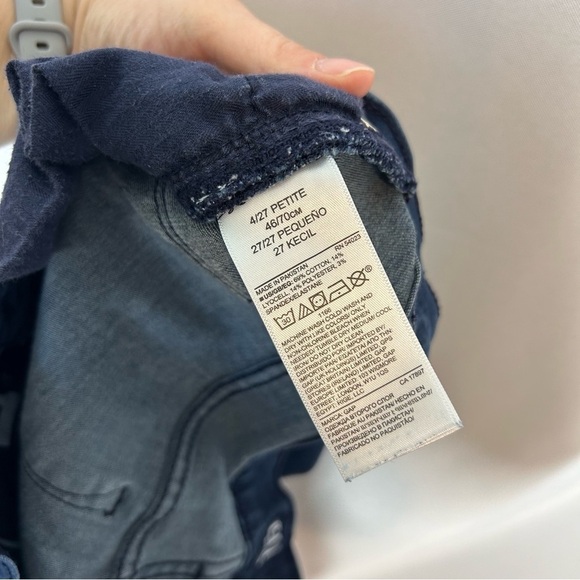 GAP | True Skinny Jeans Mid Rise Dark Wash Denim Blue Women’s Size 4/27P - Picture 10 of 13